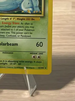 Pokemon Card Bundle Base Set Venusaur, Ninetails, And Ancient Mew Promo - Image 5