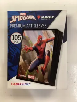 Gamegenic Magic The Gathering Spider-Man Premium Art Sleeves 105 Pcs Spider-Man - Image 1