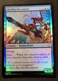 Skyship Buccaneer - Foil - FDN - MTG - EN - NM - 0050 - Image 1