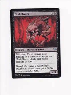 MAGIC THE GATHERING MTG DOMINARIA REMASTERED FLESH REAVER (X) - Image 1
