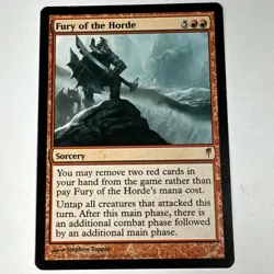 MTG Fury of the Horde Regular Rare #81 LP Coldsnap Magic the Gathering - Image 1