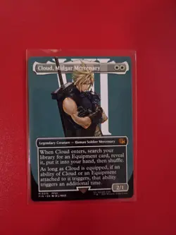 Cloud, Midgar Mercenary (Borderless) Final Fantasy Regular - Image 1