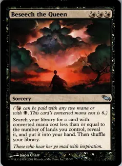 Beseech the Queen Shadowmoor Uncommon NM Magic: The Gathering 57 Normal - Image 1