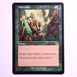 MTG Green - Naturalize - 275 - Onslaught - Instant - Magic the Gathering - Image 1