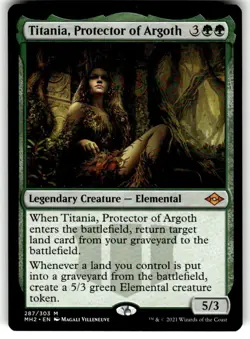 Titania, Protector of Argoth Modern Horizons 2 Regular MTG - Image 1
