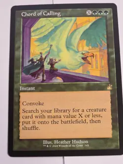 MTG - Chord of Calling Retro Frame - Ravnica Remastered - Image 1