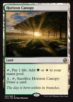 [1x] Horizon Canopy - Foil Near Mint, English Iconic Masters MTG Magic - Image 1
