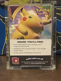 Pokemon Sword & Shield Vivid Voltage Build And Battle Box With Acrylic Protector - Image 2