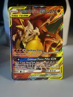 CHARIZARD & BRAIXEN GX TAG TEAM 22/236 POKEMON TCG COSMIC ECLIPSE (NM) - Image 1