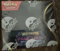 Pokemon TCG Mega Evolution Phantasmal Flames Booster Box IN HAND - Image 2