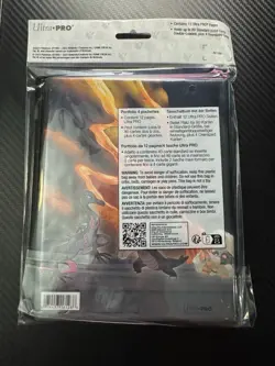 (Bin 9) Pokemon Ultra Pro 4 Pocket Binder Portfolio CHARIZARD Marowak Salazzle - Image 2
