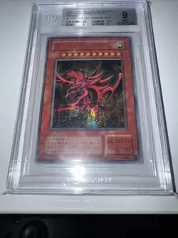 Yu-Gi-Oh! Slifer the Sky Dragon Secret G4-01 Japanese Duel Monsters Promo 2000 - Image 1