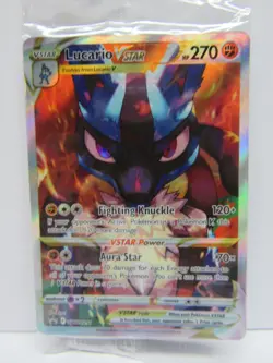 Pokemon Card LOT ~ Lucario VSTAR Sealed Black Star Promo Crown Zenith HOLOFOIL - Image 4
