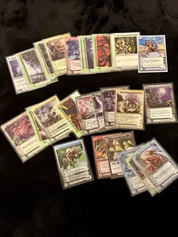 Vintage Chaotic Cards Collection Lot Of Holos - Image 1