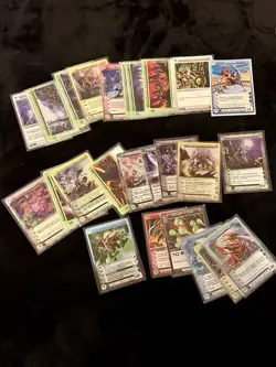 Vintage Chaotic Cards Collection Lot Of Holos - Image 2
