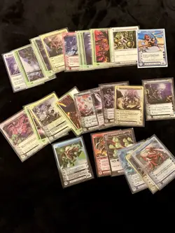 Vintage Chaotic Cards Collection Lot Of Holos - Image 3