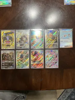 Pokemon Scarlet & Violet Lot Of Illustration Rares! Amazing Lot Of Cards! - Image 1