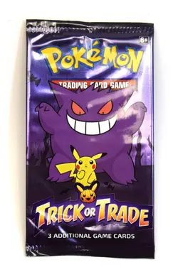 Pokemon TCG Halloween Trick or Trade Booster Bundle Lot Of 30 Packs (90 Cards) - Image 3