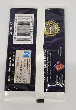 A Game of Thrones CCG / TCG Winter Edition Booster Pack w/ 11 Cards. New Sealed - Image 2