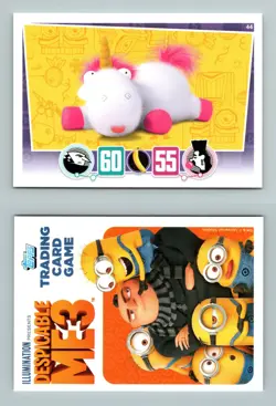 Fluffy Unicorn #44 Despicable Me 3 Topps 2017 TCG Card - Image 1