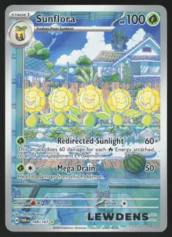 Sunflora - 169/167 - Illustration Rare - Twilight Masquerade - Pokemon Card - 1 - Image 1