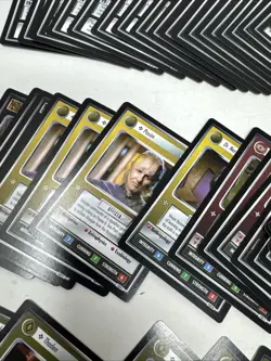 Lot of 300 Star Trek Voyager CCG Collectible Trading Card Game Cards 2001 Mixed - Image 5