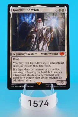 MTG Gandalf the White Universes Beyond: the Lord of the Rings Regular #19 - Image 1