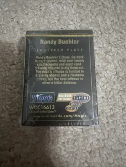 Magic the Gathering Sealed 1998 Seattle World Championship Deck Randy Buelher - Image 2