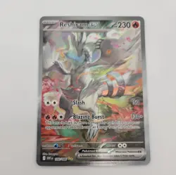 Pokemon TCG Reshiram Holo Full Art Sir 166/086 White Flare English NM+ - Image 1