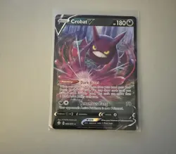 Pokemon TCG Crobat V Shining Fates 044/072 Holo Ultra Rare #1 - Image 1