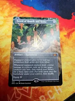 Sword of Hearth and Home (Borderless) - Modern Horizons 2 (MH2) - NM - Image 1