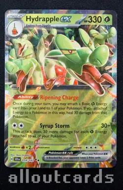 2024 Pokemon Stellar Crown Hydrapple ex 014/142 NM/M - Image 1