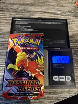 Pokemon Destined Rivals 22.55G HEAVY PACK Brand New And Sealed Booster Pack - Image 1