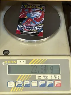 22.64 VERY HEAVY!!! Pokemon TCG Paradox Rift Booster Pack New (SEALED) ? - Image 1
