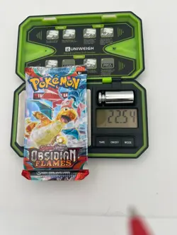 🔥 Obsidian Flames Pokemon Heavy TCG Factory Sealed Booster Pack 22.54g! - Image 1