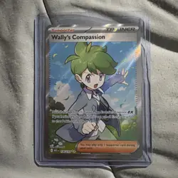 Wally's Compassion 176/132 Full Art Ultra Rare - Pokemon TCG: Mega Evolution NM - Image 1