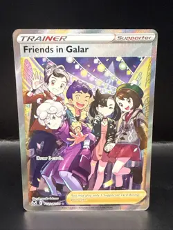 Pokemon Friends in Galar TG23/TG30 Ultra Rare Sword & Shield Silver Tempest NM - Image 2