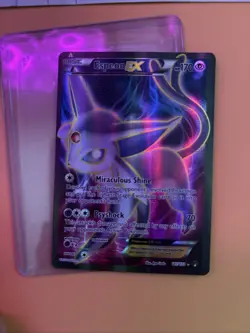 Pokemon TCG Espeon EX 117/122 Breakpoint XY Full Art Holo Rare NM - Image 1