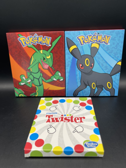 2025 McDonald’s Pokemon Umbreon, Rayquaza & Finger Twister Happy Meal Toys. NEW - Image 1