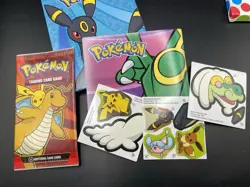 2025 McDonald’s Pokemon Umbreon, Rayquaza & Finger Twister Happy Meal Toys. NEW - Image 5