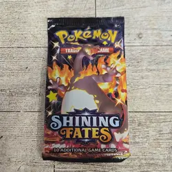 Pokemon TCG Shining Fates Factory Sealed Booster Pack - Image 1