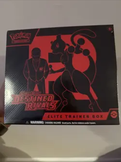 SEALED Pokemon Scarlet and Violet: Destined Rivals Elite Trainer Box ETB - Image 1
