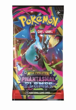 Pokemon TCG Mega Evolution: Phantasmal Flames Booster Box (36 Packs) - SEALED - Image 3