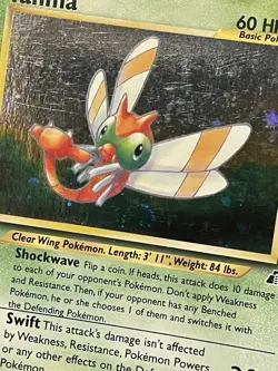 Yanma - Pokemon Neo Discovery 17/75 - Holo Rare - Unlimited - LP - Image 2