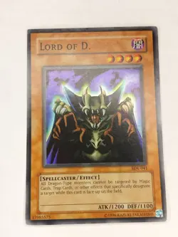 Yu-Gi-Oh! TCG Lord of D. SDK-041 Super Rare LP - Image 1