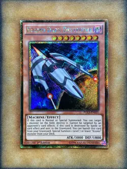 Yugioh Kozmo Dark Destroyer PGL3-EN031 Gold Secret Rare 1st Ed LP - Image 1