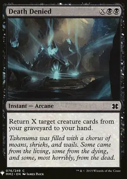 Magic the Gathering MTG Death Denied (618) Mystery Booster LP - Image 1