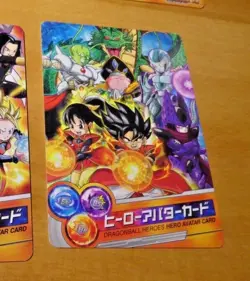 DRAGON BALL Z HEROES Super DBZ DBH DBS JAPAN Hero Avatar CARD CARTE 132 JAPAN NM - Image 1