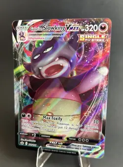 Galarian Slowking VMAX 100/198 Chilling Reign ULTRA RARE Pokemon TCG Card NM - Image 4