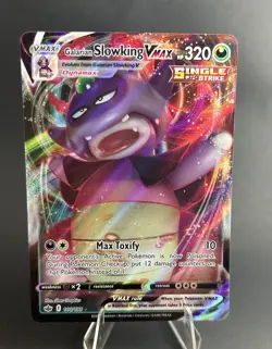 Galarian Slowking VMAX 100/198 Chilling Reign ULTRA RARE Pokemon TCG Card NM - Image 5